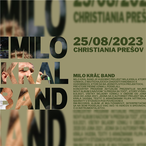 Milo Kráľ Band & Barbora Švidraňová