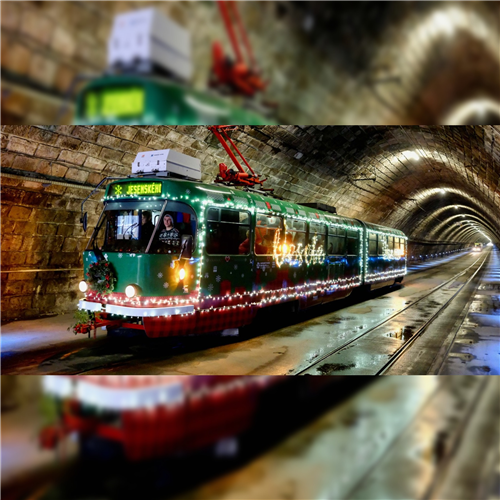 Vianočná električka 🚋