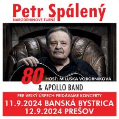 Petr Spálený 80. a Apollo band , hosť Miluška Vobo