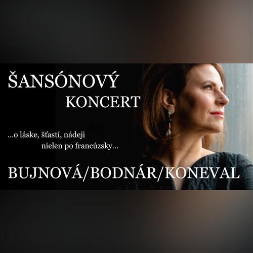 Šansónový koncert Lucia Bujnová