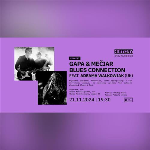 GAPA & MEČIAR BLUES CONNECTION feat. ADEAMA WALKOWIAK