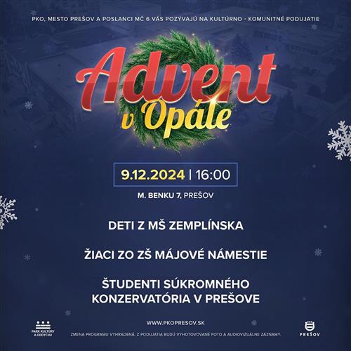 ADVENT V OPÁLE