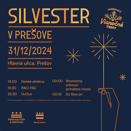 Silvester v Prešove 2024