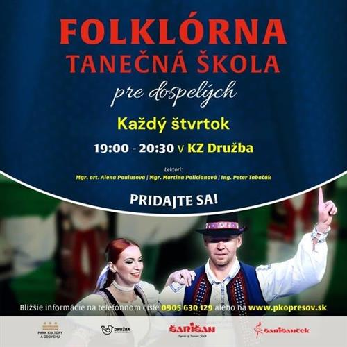 Folklórna tanečná škola pre dospelých