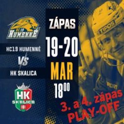 HC 19 Humenné vs HK Skalica