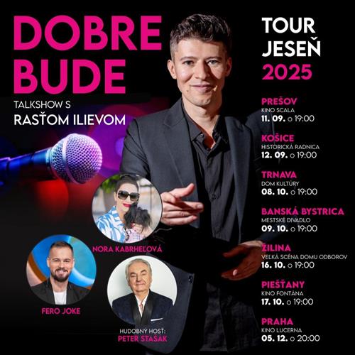 DOBRE BUDE – TALKSHOW S RASŤOM ILIEVOM