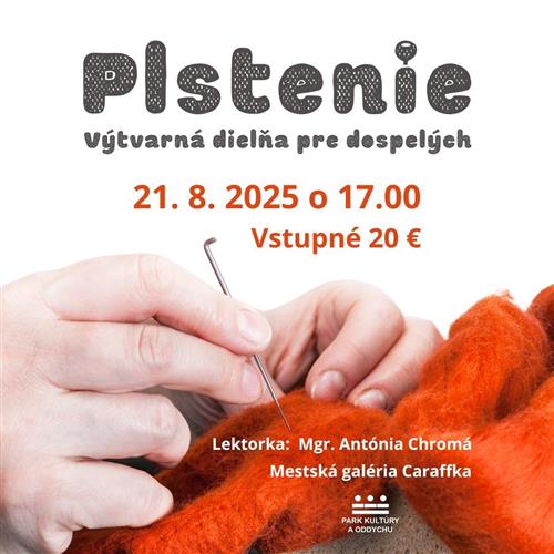 VÝTVARNÁ DIELŇA | PLSTENIE