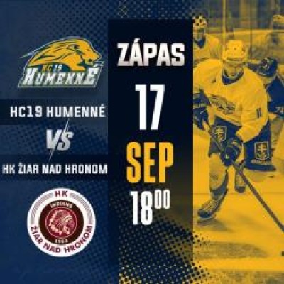 HC 19 Humenné vs HK Žiar nad Hronom