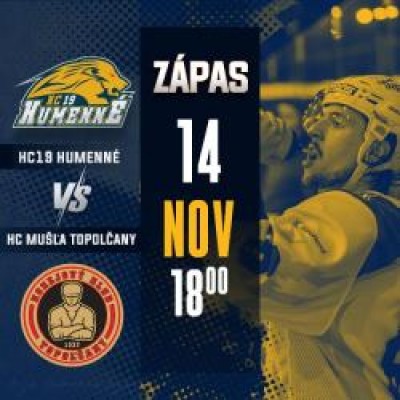 HC 19 Humenné vs HC MUŠĽA TOPOĽČANY