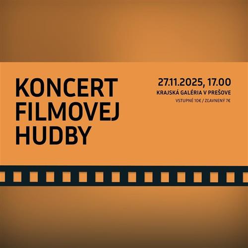 Koncert filmovej hudby kvinteta Vento