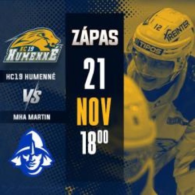 HC 19 Humenné vs MHA Martin