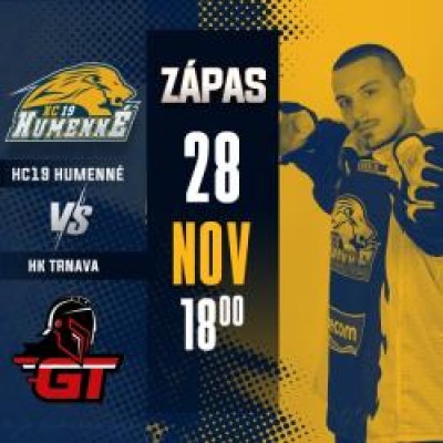 HC 19 Humenné vs HK Trnava