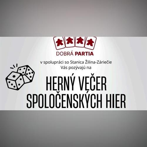 Dobrá partia - večer spoločenských hier
