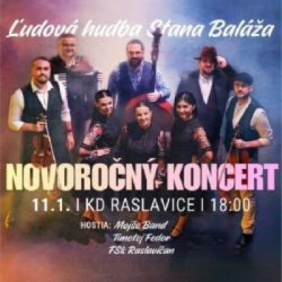 Ľudová hudba Stana Baláža ... Novoročný koncert