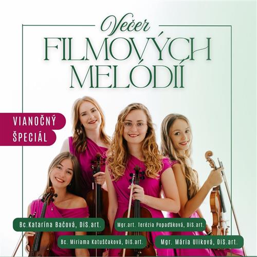 VEČER FILMOVÝCH MELÓDIÍ - VIANOČNÝ ŠPECIÁL 🎄