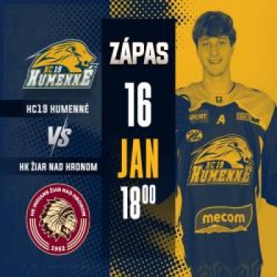 HC 19 Humenné vs HK Žiar nad Hronom