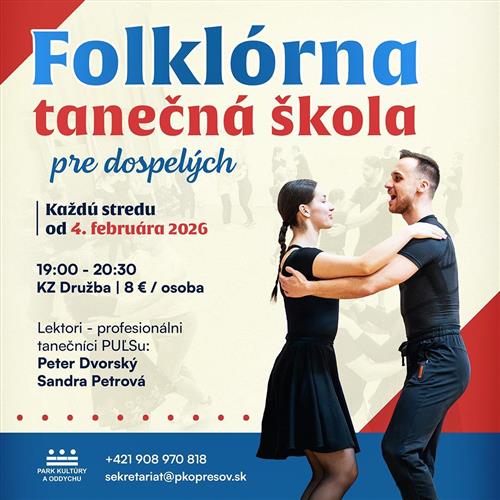 FOLKLÓRNA TANEČNÁ ŠKOLA PRE DOSPELÝCH