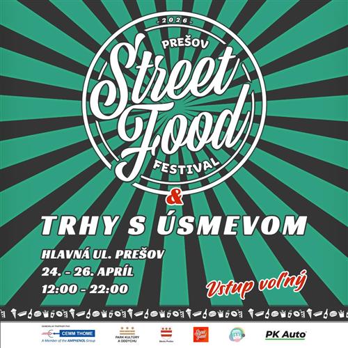 STREET FOOD FESTIVAL & TRHY S ÚSMEVOM