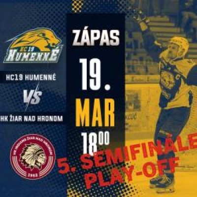 HC 19 Humenné vs HK Žiar nad Hronom