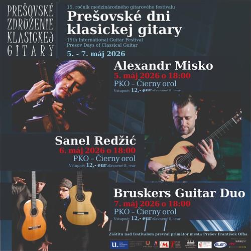 PREŠOVSKÉ DNI KLASICKEJ GITARY | SANEL REDŽIĆ