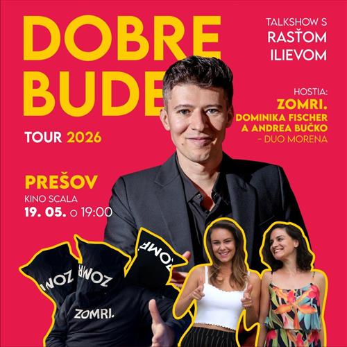 DOBRE BUDE – TALKSHOW S RASŤOM ILIEVOM