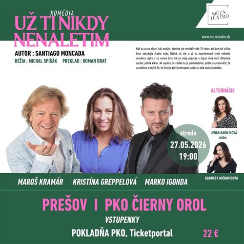 UŽ TI NIKDY NENALETÍM