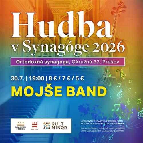 HUDBA V SYNAGÓGE | MOJŠE BAND