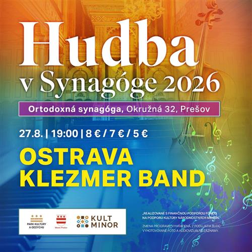 HUDBA V SYNAGÓGE | OSTRAVA KLEZMER BAND