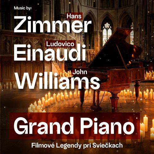 GRAND PIANO. FILMOVÉ LEGENDY PRI SVIEČKACH. Hudba Hansa Zimmera a Ludovica Einaudiho