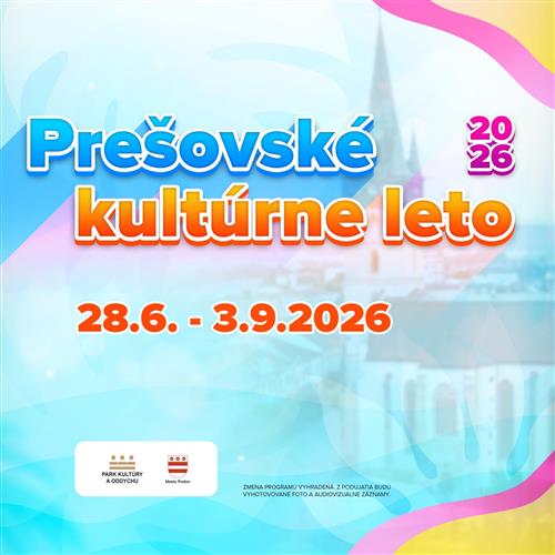FEST | MEKY ŽBIRKA REVIVAL | PETER LIPA JR. A SVETLANA RYMARENKO | PREŠOVSKÉ KULTÚRNE LETO 2026