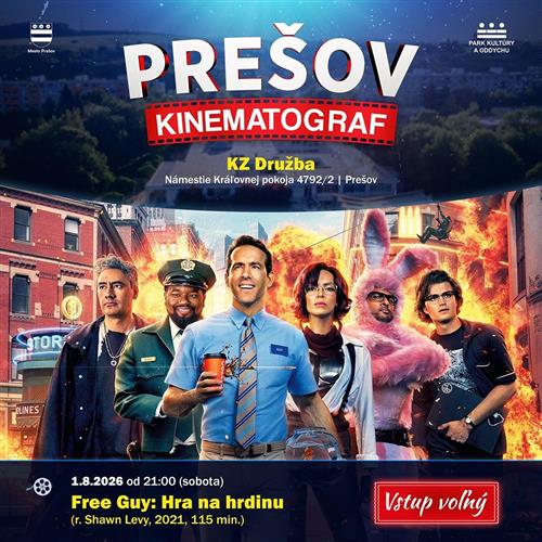FREE GUY: HRA NA HRDINU | PREŠOV KINEMATOGRAF