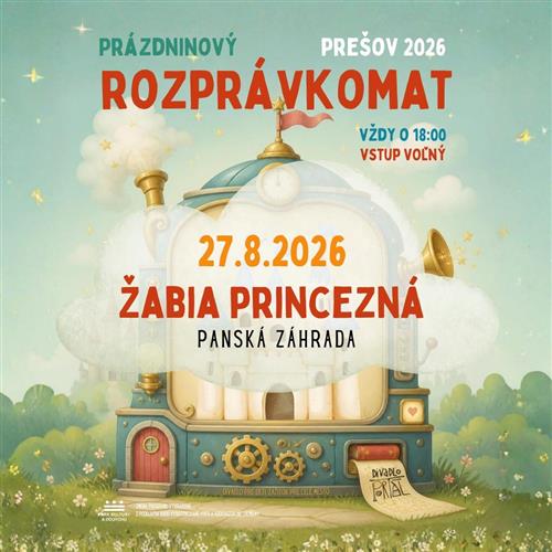 PRÁZDNINOVÝ ROZPRÁVKOMAT | ŽABIA PRINCEZNÁ